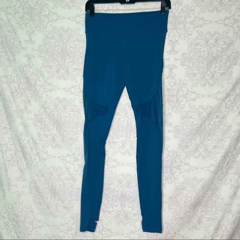 ALO Yoga Women’s Small Coast Stirrup Mesh Full Length Leggings Size Small